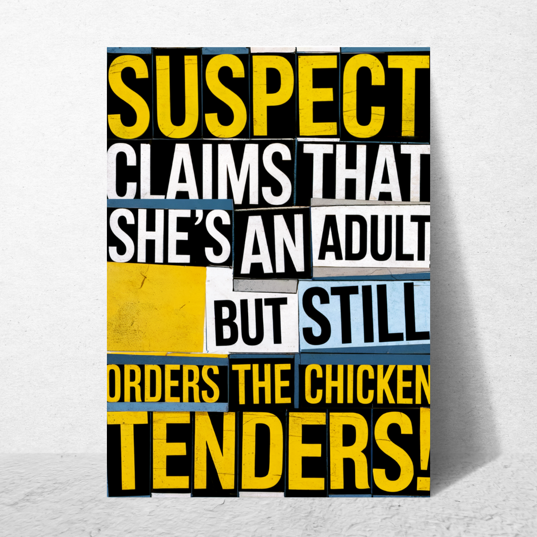 Chicken Tenders - Greeting Card