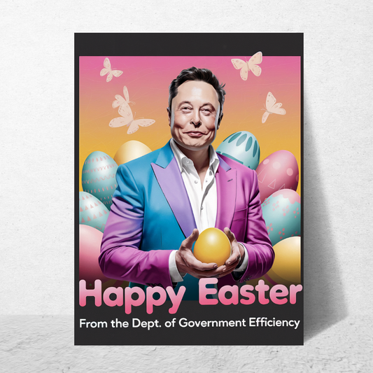 Happy Easter Elon - Greeting Card