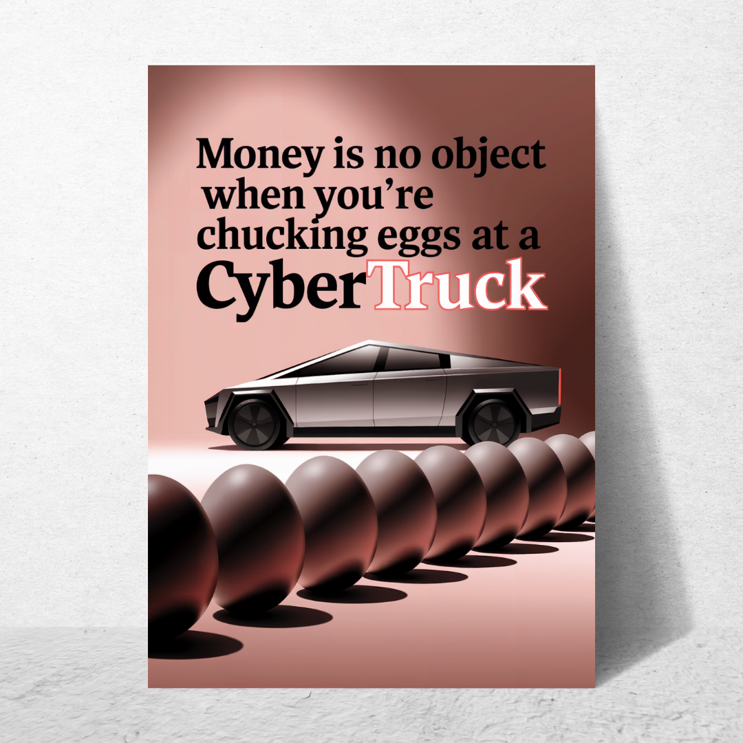 Cybertruck - Greeting Card