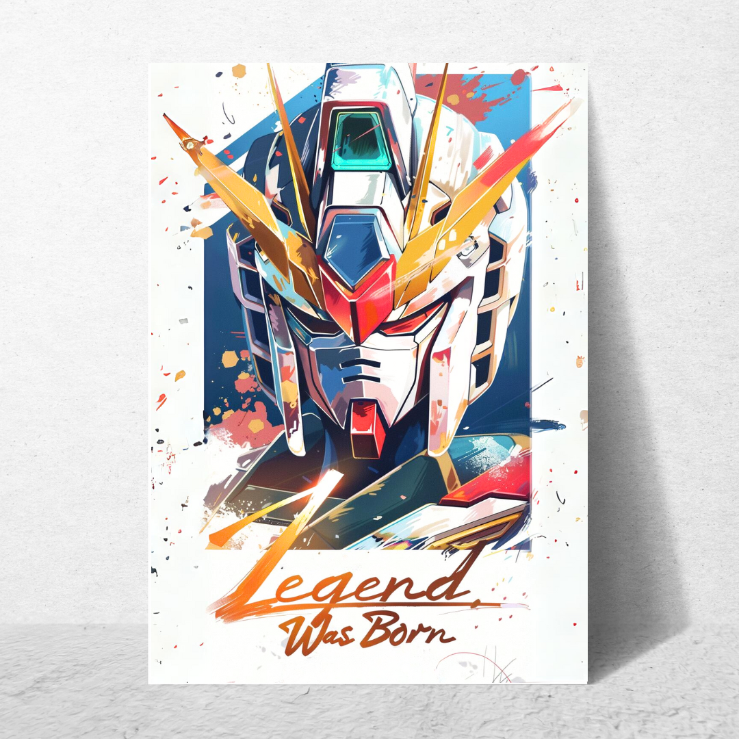 Gundam Legend Was Born - Birthday Card
