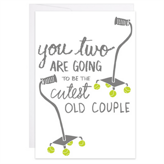 The Cutest Old Couple - Enclosure Card