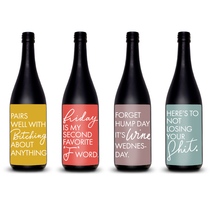 Honest Wine Label Set