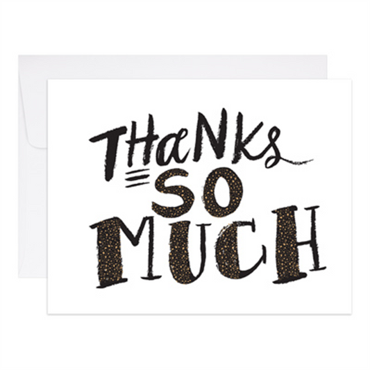 Glitter Thanks So Much