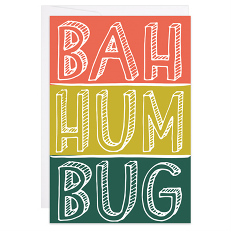 Bah Hum Bug - Enclosure Card