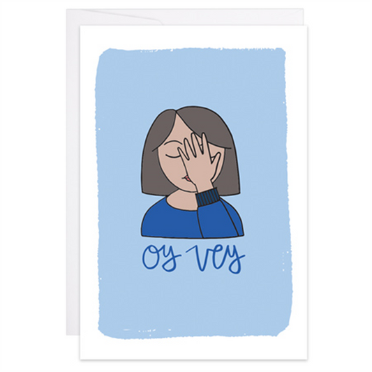 Palm Face Oy Vey - Enclosure Card