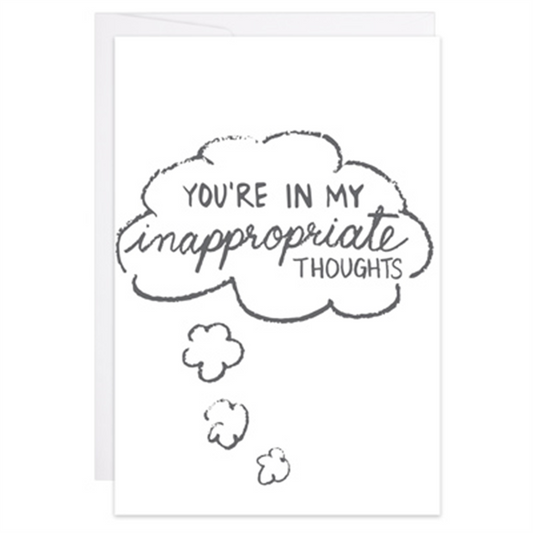 Inappropriate Thoughts - Enclosure Card