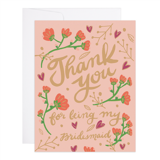 Thank You Bridesmaid