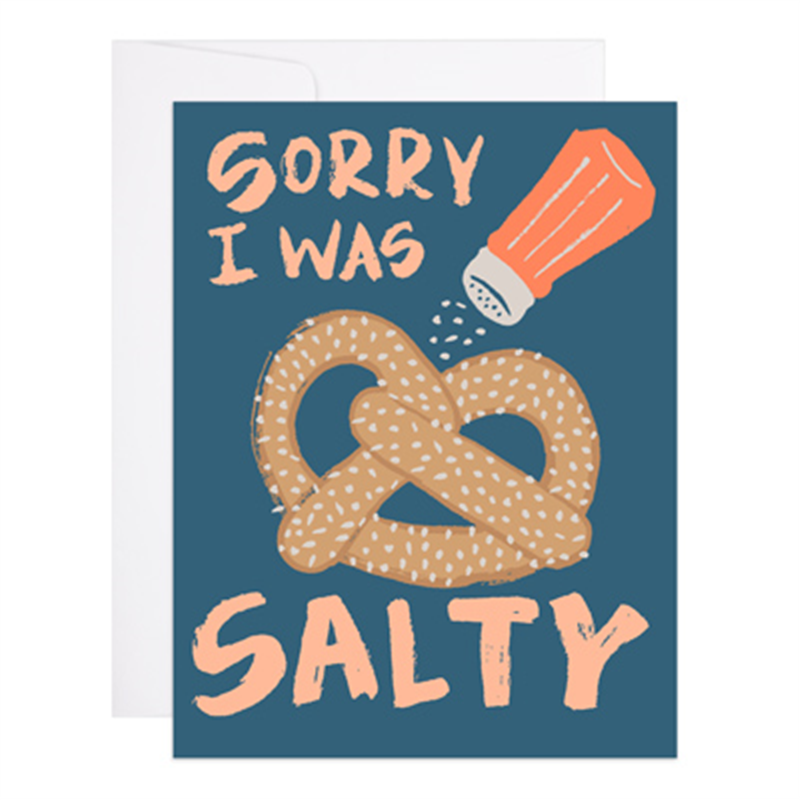 Sorry I Was Salty
