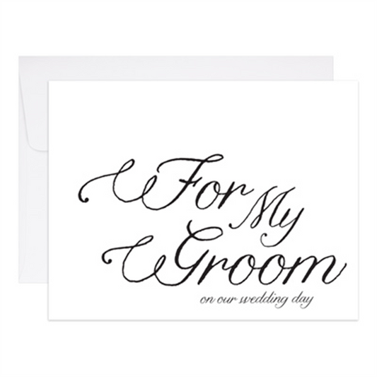 For My Groom