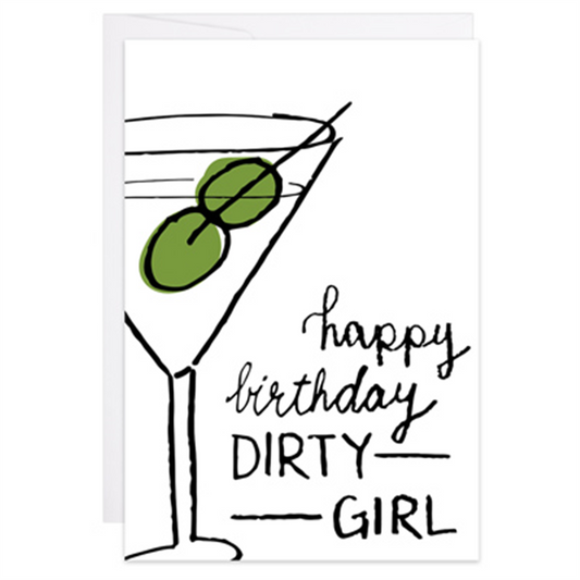 Dirty Girl - Enclosure Card