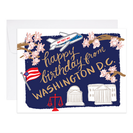Birthday From Washington DC