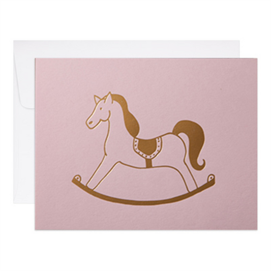 Pink Rocking Horse