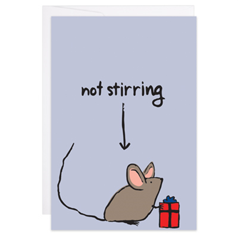 Not A Creature Was Stirring - Enclosure Card
