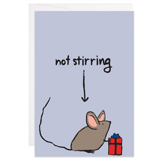 Not A Creature Was Stirring - Enclosure Card