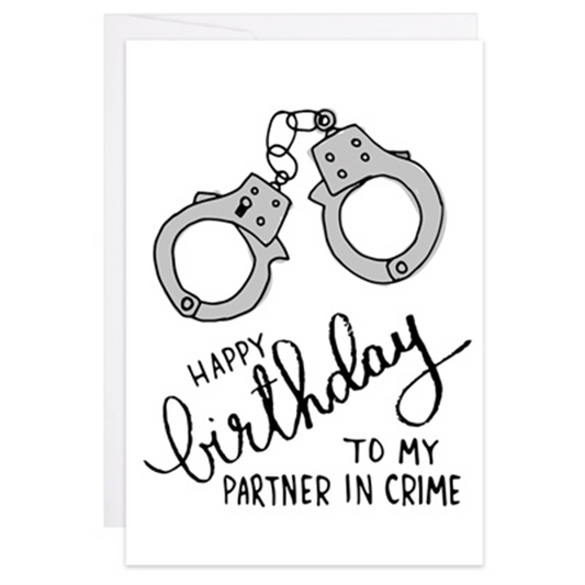 Partner In Crime - Enclosure Card