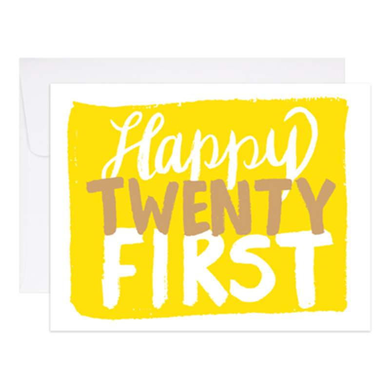 Happy Twenty First