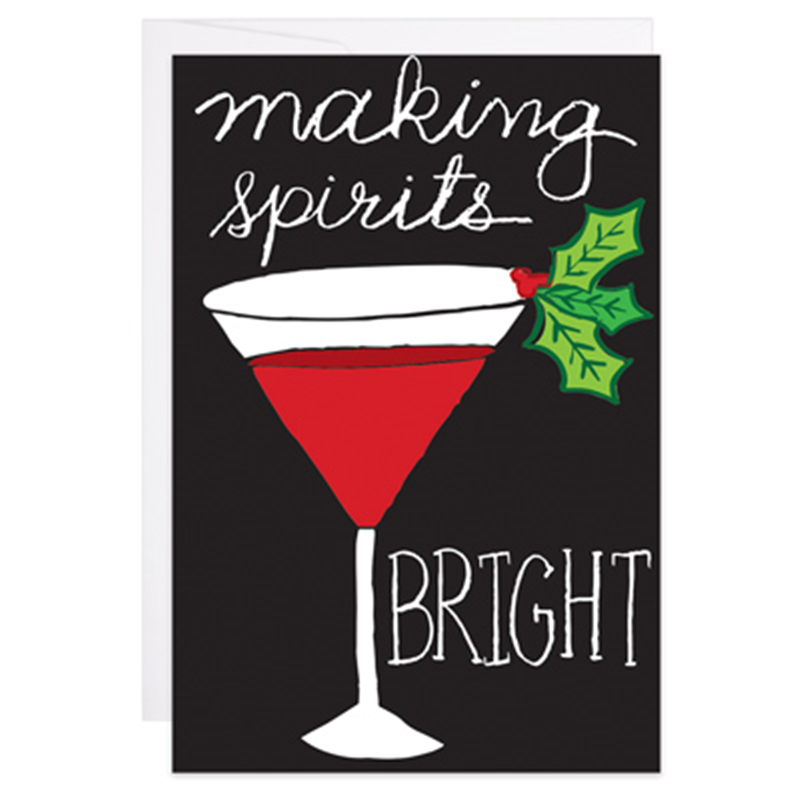 Making Spirits Bright - Enclosure Card