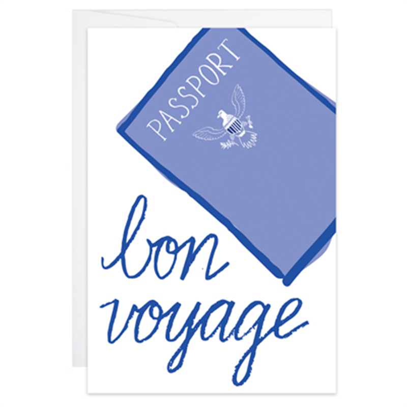 Bon Voyage - Enclosure Card