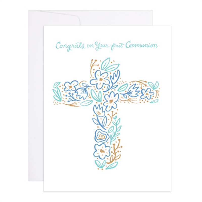 Blue First Communion