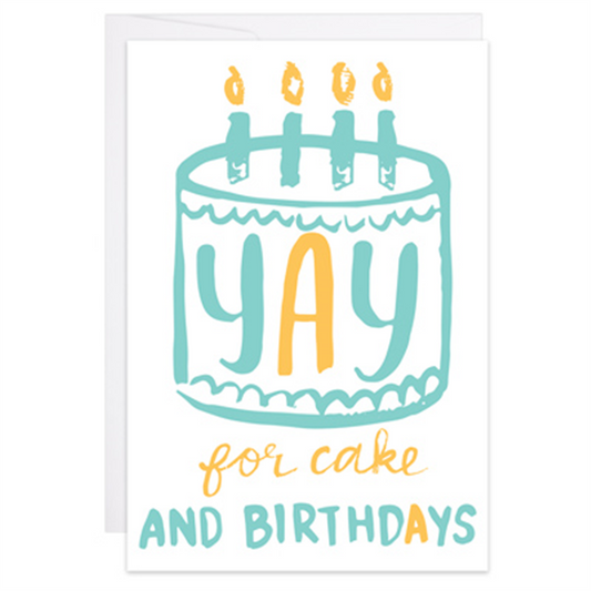 Yay For Cake - Enclosure Card