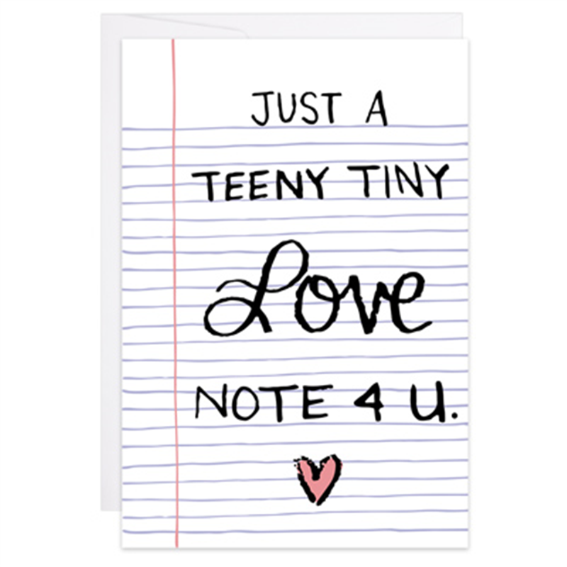 Teeny Tiny Love Note - Enclosure Card